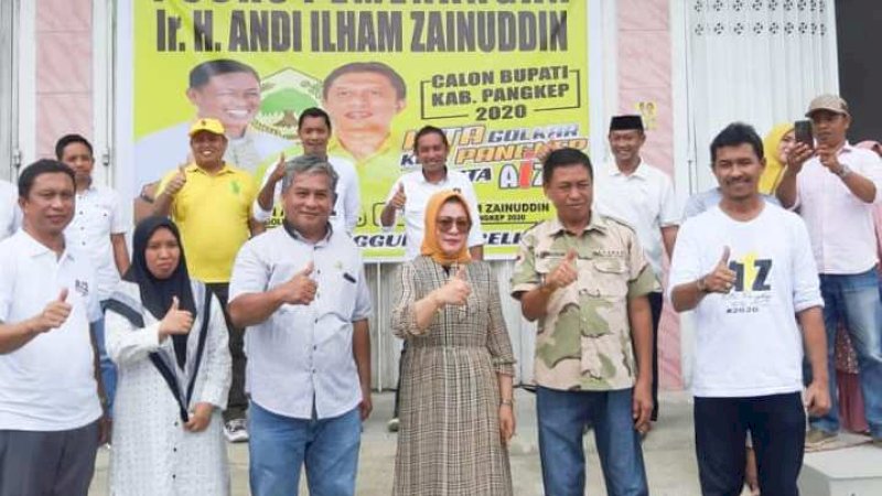 Struktur pemenangan Andi Ilham Zainuddin (AIZ) saat dideklarasikan, pada Sabtu, (28/12/2019).
