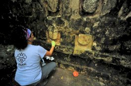 Arkeolog Temukan Sisa Istana Suku Maya
