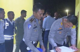 Jelang Tahun Baru, Kapolres Jeneponto Pantau Pos Pengamanan