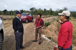 Akhir Pekan, Bupati Sidrap Ajak 3 Kadis Turun Pantau Proyek