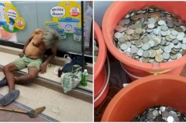 Sebelum Meninggal, Pengemis Ini Sumbangkan Recehnya ke Kuil