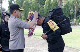 Brimob BKO Papua Pulang, Kapolda Singgung Pilkada Serentak