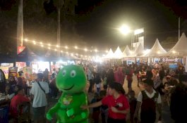 Malam ke-3, Pengunjung Expo UMKM Sidrap Kian Membeludak