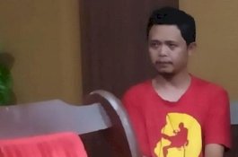 Ini Wajah Pelaku yang Viral Injak Kitab Disangka Al-Qur'an
