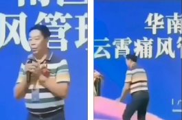 Lagi Berikan Tips Panjang Umur, Bos Obat Herbal Meninggal Mendadak di Panggung