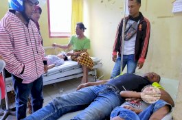 Motor Terantuk Batu, Tiga Warga Jeneponto Dirujuk ke RSUD, Istri yang Hamil Luka di Kepala