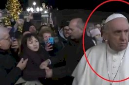 Usai Pukul Tangan Wanita, Paus Fransiskus Minta Maaf Saat Ceramah Kekerasan Perempuan