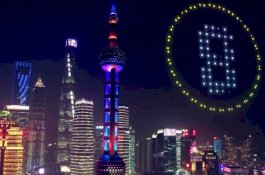 Atraksi Drone Tahun Baru di China Dituduh Palsu