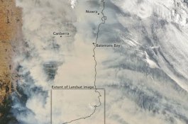 Begini Tampilan Australia dari Angkasa Setelah Kebakaran Hutan Hebat