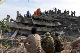 24 Orang Tewas Dalam Bangunan Runtuh yang Sedang Dibangun