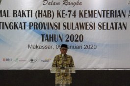 Nurdin Abdullah Apresiasi Kinerja Kemenag Sulsel