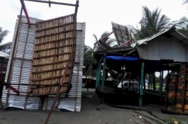 Angin Kencang di Sidrap Rusak 1.802 Unit Rumah