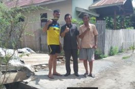 Ambo Mappasessu Perbaikan Gorong-gorong, Warga Tempe: Terima Kasih Pak!