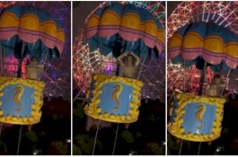 Model Cantik Foto Telanjang di Wahana Anak, Videonya Tersebar Langsung Ditangkap