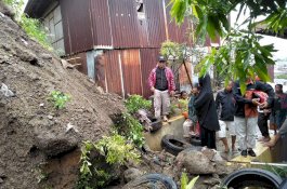 Longsor Terjadi di Dua Titik di Parepare, Wali Kota Ingatkan Warga Waspada