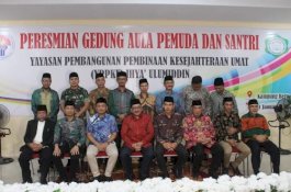 Senilai Rp1,2 M, Kemenpora Resmikan Gedung Aula Pemuda dan Santri Ponpes Ihya' Ulumuddin Bantaeng