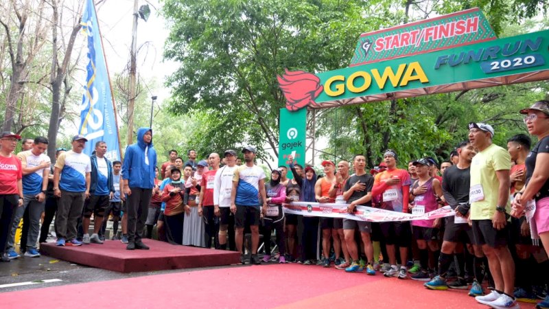 Lepas 600 Runners, Adnan: Gowa Miliki Lokasi Wisata yang Beragam