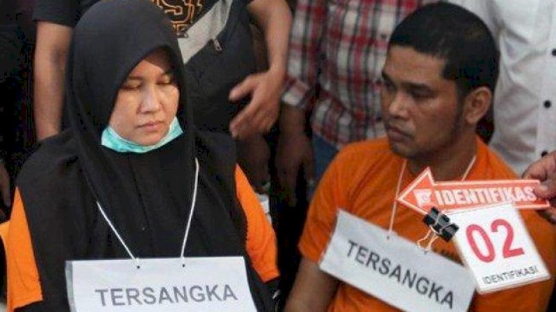 Zuraidah Hanum (kiri), dan Jefry Pratama (kanan).
