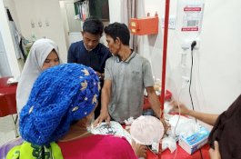 Motor Hantam Sejenisnya di Wajo, Satu Korban Muntah Darah