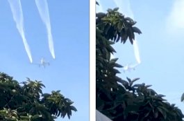 Pesawat Buang Bahan Bakar di Atas Sekolah SD, 17 Siswa Terluka