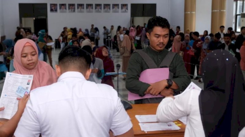 Pengambilan Kartu Ujian CPNS di Gowa Mulai Dibuka