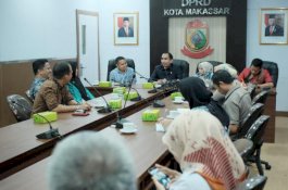 KPU Makassar Berkunjung ke DPRD Bahas Penambahan Anggaran
