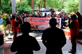 Buruh di Wajo Demo Tolak Omnibus Law Cipta Lapangan Kerja