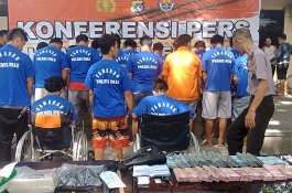 Sita Uang Rp210 Juta, Polisi Tembak 10 Penjahat dalam Sepekan di Palu