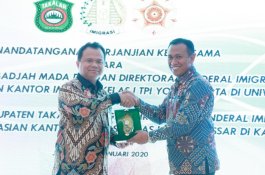 Jadi Kado Hari Jadi Ke-60, Kantor Imigrasi Hadir di Takalar 