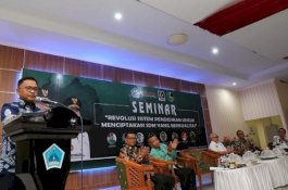 Seminar Pendidikan, Bupati Bantaeng: Sekolah Harus Punya Ciri Khas