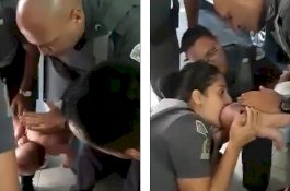 Polisi Berhasil Hidupkan Kembali Bayi yang Tersedak ASI