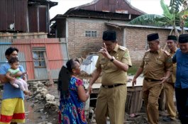 Bupati Barru Datangi Posko Penanggulangan Bencana hingga ke Lokasi Bekas Banjir