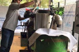 Di Sini, Popok Bayi Bekas Diolah Jadi Batako dan Minyak Bakar