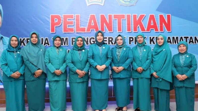Lantik Ketua PKK Kecamatan se Kabupaten Bantaeng, Ini Harapan Sri Dewi Yanti