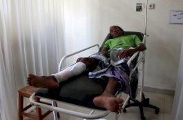 Nelayan Parepare Digigit Buaya di Sungai Karajae, Selamat dengan Kaki Robek