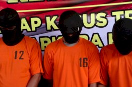 Mencoba Kabur, Betis Kanan Bandar Sabu di Pinrang Ditembak