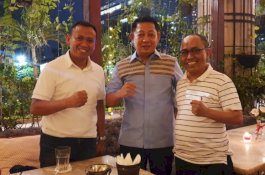 Bareng Syamsari, Mudzakkir Ali Djamil Dekati Rusdi Masse untuk Pilkada Makassar