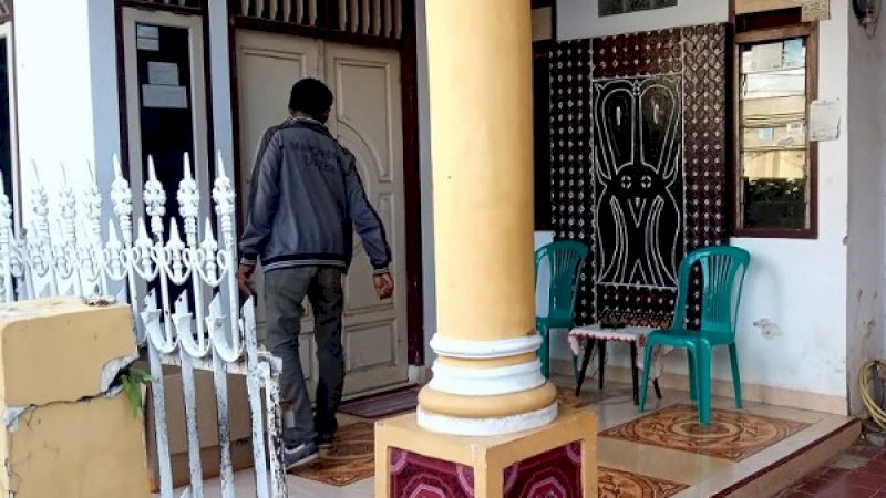 Rumah keluarga Harun Masiku di Perumahan Wesabbe, Tamalanrea.