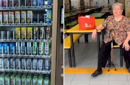 60 Tahun di Warung, Nenek Ini Tak Lagi Jualan sebab Diganti Mesin Penjual Otomatis