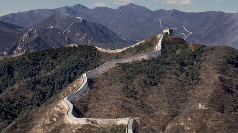 Gara-gara Virus Baru, Tembok Besar China Ikut Ditutup