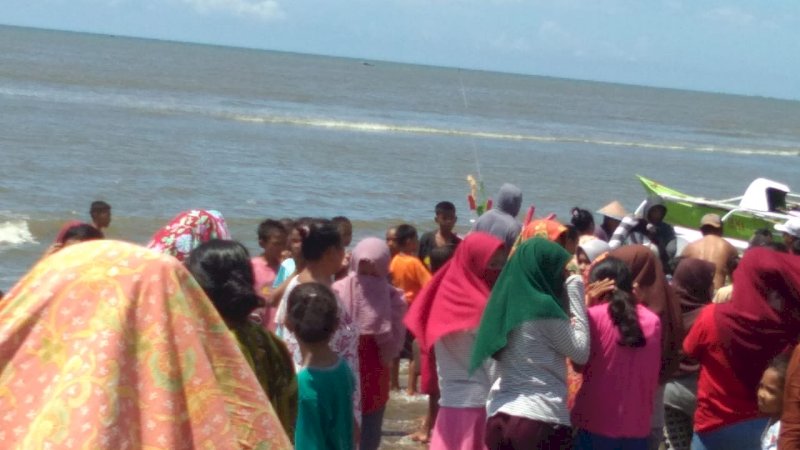 Petani Rumput Laut Dikabarkan Tenggelam di Pantai Karsut Jeneponto