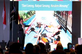Pemateri di Rakorsus, Danny Ulas Program 1000 Lorong yang Menangkan NasDem di Makassar