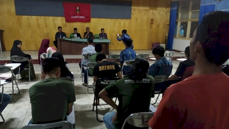 Suasana FGD yang digelar IMM Enrekang.