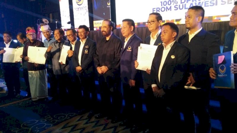 NasDem Satukan Kaswadi-Lutfi di Soppeng, Pertahankan Nico-Victor di Tator