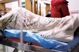 Mengerikan, Video Diduga Korban Virus Corona Kejang-kejang di Ranjang Rumah Sakit