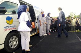 NasDem Punya 220 Ambulans di Sulsel, RMS: Ada Khusus Penjemput Orang Sakit