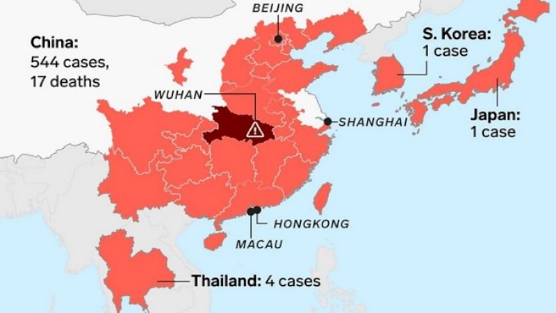 Data penyebaran virus corona