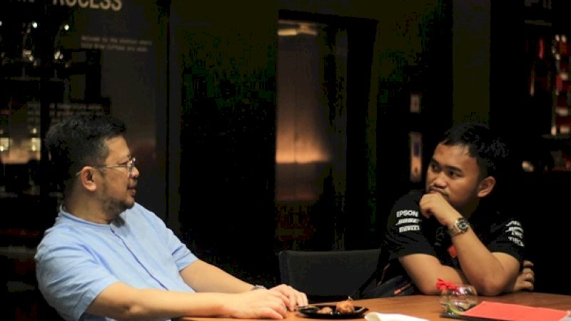 Pertemuan None dengan Imam Fauzan baru-baru ini.