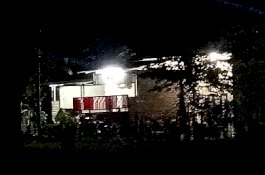 Penampakan Malam Hari Rumah Harun Masiku di Gowa