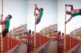 Kaki Putus Digilas Kereta, Pria Tak Putus Asa Jadi 'Manusia Bendera' Buat Inspirasi Orang Lain